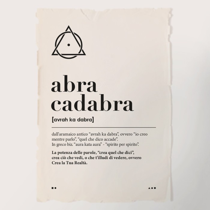 abracadabra